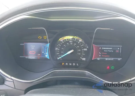 2016 Ford Fusion Hybrid Titanium from USA, damaged, VIN 3FA6P0RU2GR357739